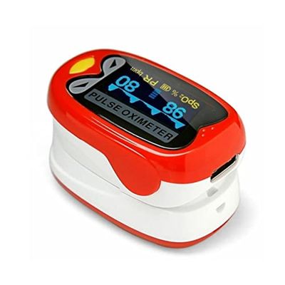 Mobiclinic, Py03, Pulsioxímetro para niños, Saturación oxigeno dedo, Profesional, Diseño con forma de pajaro, Seguro y fiable