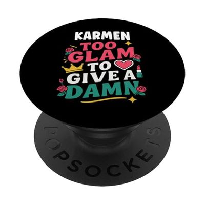 KARMEN Personalized Women's Gift Custom KARMEN PopSockets Adhesive PopGrip