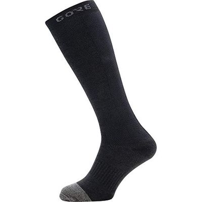 GORE WEAR M Thermo Chaussettes hautes Chaussettes hautes black/graphite grey FR: L (Taille Fabricant: 38-40)