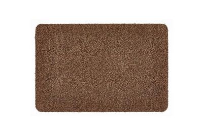 Andiamo Samson 700610 Capacho (algodão, lavável na máquina a 30 graus), algodão, castanho, 50 x 80