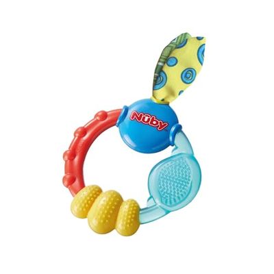 Nuby Wacky – Anneau de Dentition - Silicone - 3+ Mois