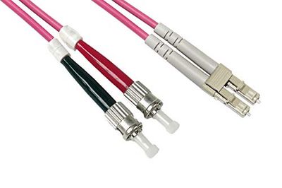 LINK LKLCST4501 Glasvezel kabel LC naar ST Multimode Duplex OM4 50/125 MT.1