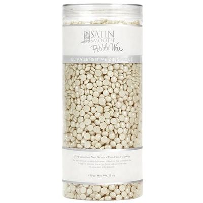 Satin Smooth Ultra Sensitive Zinc Oxide Thin Film Flex Pebbles Wax For Women 23 oz Wax