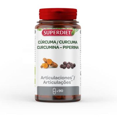 CURCUMA CURCUMINA PIPERINA 90cap SUPERDIET