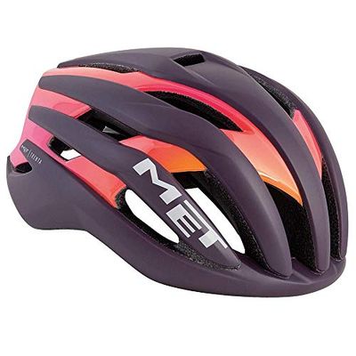 Met Casco Trenta S(52-56) Ciclismo, Adulti Unisex, Multicolore (Viola Rosa)