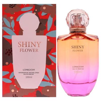 Shiny Flower Perfume by Lonkoom for Women - 3.4 oz EDP Spray