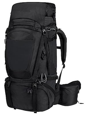 Jack Wolfskin Homme 65+10 DENALI 65 10 MEN, Noir, Taille unique EU