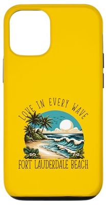 Love in every wave - Fort Lauderdale Beach Case for iPhone 12/12 Pro