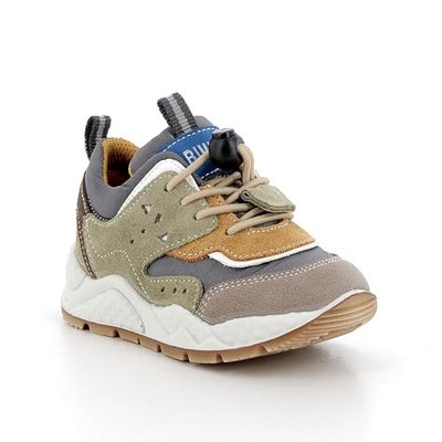 Primigi Baby Boys TIMBOR 19 Oxford Flat, Bosco-Grigio Scuro, 1 UK Child
