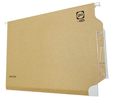 Carpeta colgante gio din a4 visor lateral tamaño 330x275x345 mm