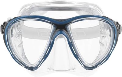 Cressi Big Eyes Evolution Mask Sil Crystall - Hoogwaardig duikmasker gemaakt in het revolutionaire kristall silicone
