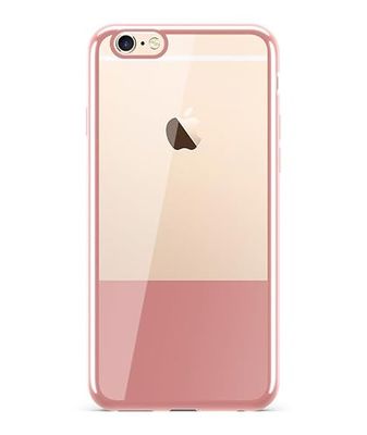 ERT GROUP Half Electro Case tbv IPHONE 6 PLUS, Rosegold