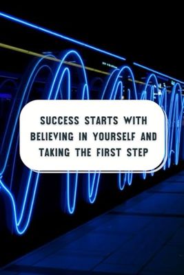 Success Starts With Believing In Yourself And Taking The First Step: Inspiration Collector & On-the-Go Organiser