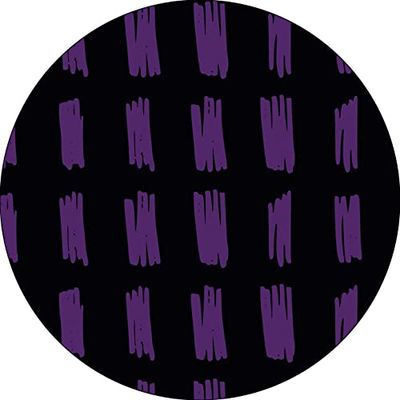 Bonateks, Ronde digitaal bedrukte muismat, antislip onderkant, voor kantoor en thuis, diameter: 22 cm