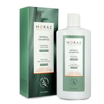 Herbal Shampoo For Normal to Oily Hair by Moraz for Unisex - 17 oz Shampoo