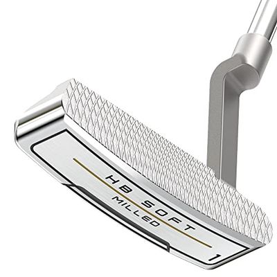 Cleveland Golf HB Soft Milled 1 FG Clubs de Golf, Putter pour Hommes, satiné
