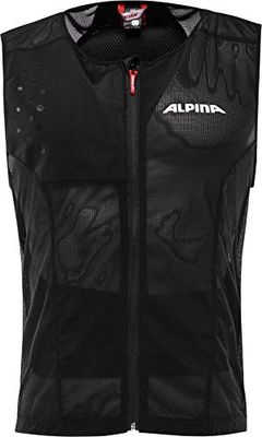 Alpina PROSHIELD Men Vest Protectores, Hombres, Black, XXL