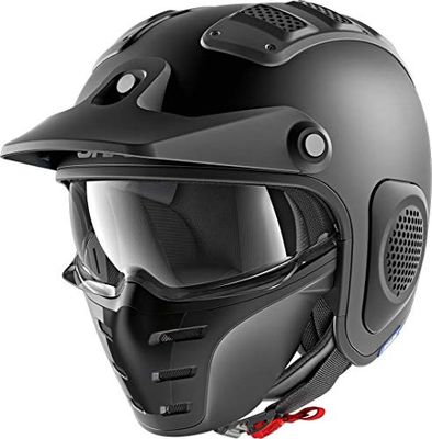 Shark Casco Jet x-drak negro mate talla S