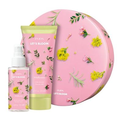'Lests Bloom Kit - Wildflowers by Pupa Milano for Women - 2 Pc 6.76oz Shower Milk, 3.38oz Scented Water