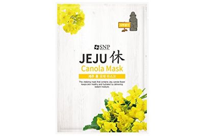 SNP Shining Nature Purity Masque de thé vert jeju Paquet de 10 Canola