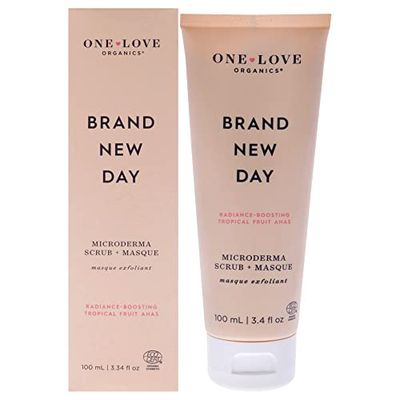 One Love Organics One Love Organics Brand New Day Microderma Scrub Plus Masque For Women 3.4 oz Mask