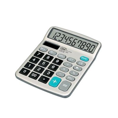 Trevi EC 3770 - Calculadora (Escritorio, Batería/Solar, Basic calculator, Gris)