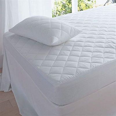 Waterproof Mattress Pad (Twin XL) - Super-soft Quilted Cotton Bed Cover best for silent, comfortable sleep. Breathable for cool, restful nights. Protects against allergens, perspiration, spills