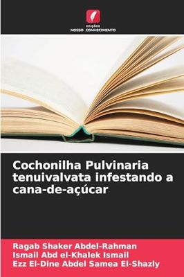 Cochonilha Pulvinaria tenuivalvata infestando a cana-de-açúcar