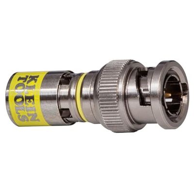 Conector de compressão universal, BNC, RG6/6Q, macho, pacote de 10 ferramentas Klein VDV813-607