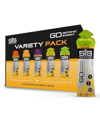 Science in Sport GO Gel Energético Isotónico 7cx 60ml Variado, Vegano - Formulación isotónica con 22g de carbohidratos, Buen proveedor de energía, Alternativa óptima a las bebidas isotónicas.