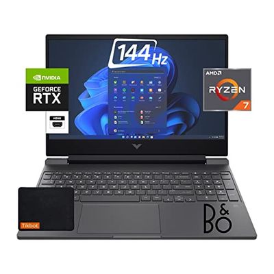 ? HP Victus 15,6 tum 144 Hz 1080p gaming laptop - AMD Ryzen 7 5800H GeForce RTX 3050 Ti Windows 11 w/musmatta (32 GB RAM | 2 TB PCIe SSD)