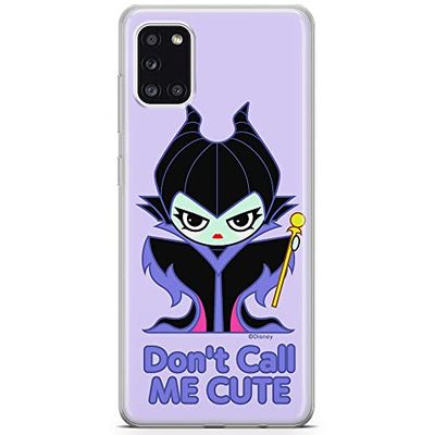 ERT GROUP mobiel telefoonhoesje voor Samsung A31 origineel en officieel erkend Disney patroon Maleficent 003 optimaal aangepast aan de vorm van de mobiele telefoon, hoesje is gemaakt van TPU