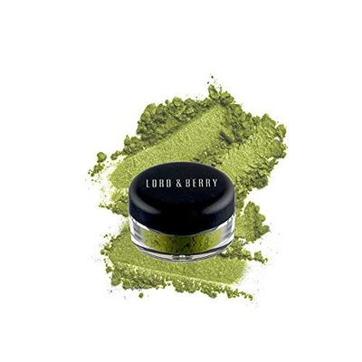 LORD & BERRY Stardust Loose Powder Glitter Eyeshadow, Gold Green