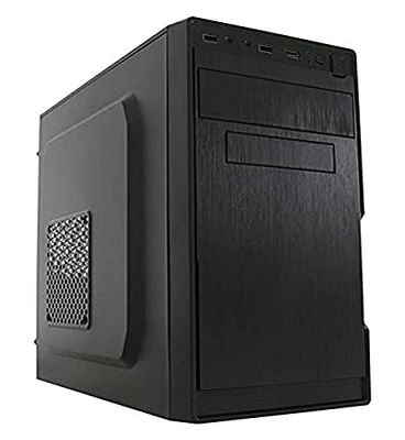 LC-Power 2014MB Midi ATX Tower Svart – Datorfodral (Midi ATX Tower, PC, Metal, Svart, Micro ATX, Mini-ITX, 5,3 tum)