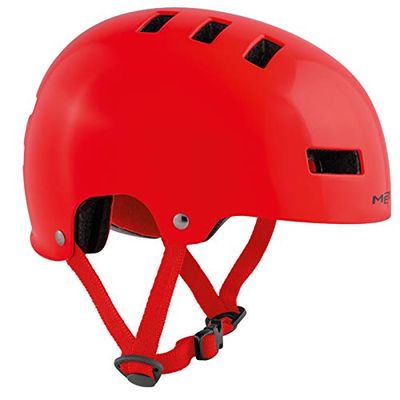 Casco NIÃO MET YO-YO ROJO MATE T.S 51-55
