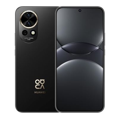 HUAWEI nova 13 Smartphone, 12 GB+256GB, 6,7" OLED scherm met vlakke randen, 60 MP Front Ultra-Wide Portrait Camera, AI Best Expression, 100 W HUAWEI SuperCharge Turbo, 5000 mAh-batterij, Zwart