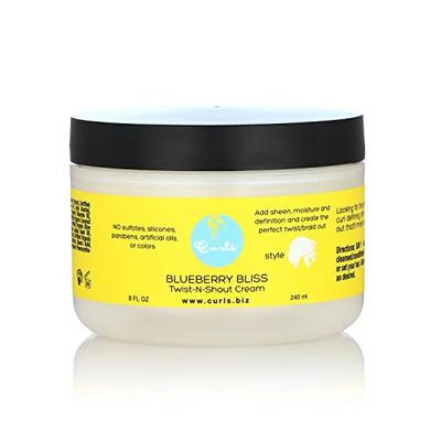 Curls Twist N Shout Glaze Cream, 8 Ounce / 240 ml by Curls