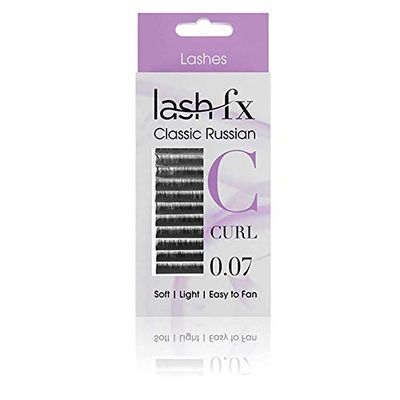 Lash FX - Pestañas rusas (0,07 x 11 mm, 28 g)