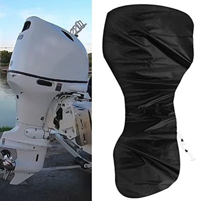 GDDGHS Copertura per motore fuoribordo, copertura per motore fuoribordo Mercury, impermeabile, resistente tessuto Oxford 420D, rivestimento in PVC extra PVC, copertura invernale