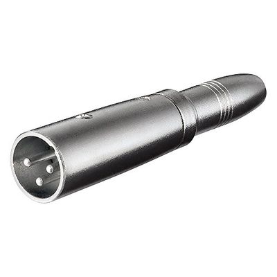 Goobay XLR 004 3-pins 6,35 mm