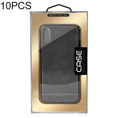 Caja de 10 Juegos de teléfono móvil envases de PVC for iPhone Huangchuxin (Color : Color7)