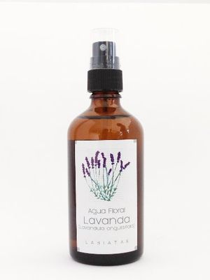 LABIATAE Hidrolato de Lavanda. Bio. 100 ml, Negro, Mediano
