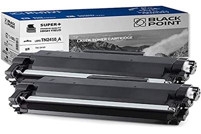 BLACK POINT Premium Cartouches de Toner pour TN-2410 TN2410 TN-2420 TN2420 - Noir - pour Brother: HL: L2310D L2350DW L2370DN L2375DW; DCP: L2510D L2530DW L2550DN; MFC: L2710DN L2710DW L2730DW L2750DW