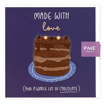 PME 'With Love and Chocolate' Greeting Card
