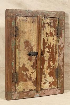 Biscottini Porte intérieure fenêtre L47XPR7XH61 M - Porte en bois - Portes intérieures et extérieures - Meubles maison