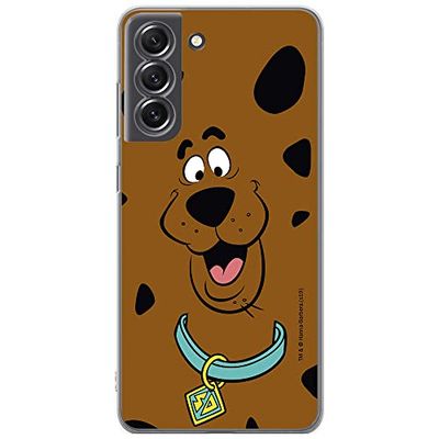 ERT GROUP mobiltelefonfodral för Samsung S21 FE originalt och officiellt licensierat Scooby Doo mönster 002 optimalt anpassad till formen på mobiltelefonen, fodral tillverkad av TPU-plast