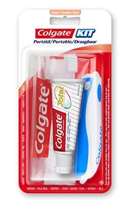 COLGATE - Kit de Voyage - Brosse à dents souple + Dentifrice 20ml