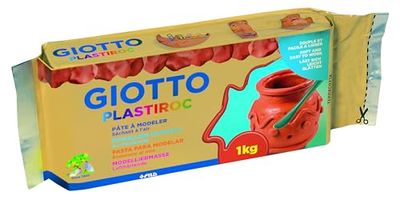 GIOTTO Plastiroc - Pane 1 kg terracotta pasta autoindurente