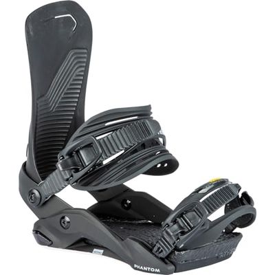 Nitro Phantom '24 all Mountain Freeride Freestyle Premium-Attacchi per Snowboard, Uomo, Ultra Black, L