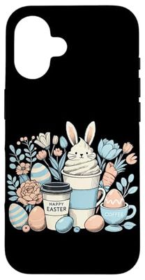 Easter Coffee Easter Bunny Happy Easter Case for iPhone 16